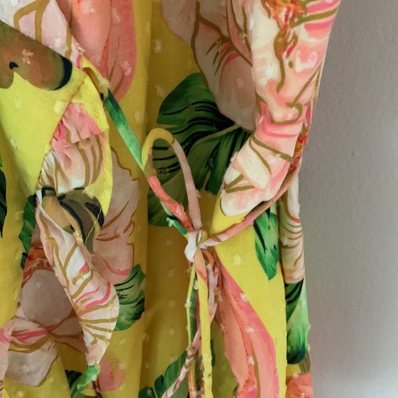 Farm Rio Norma Wrap Dress . Sz: Medium NWT - Picture 9 of 15